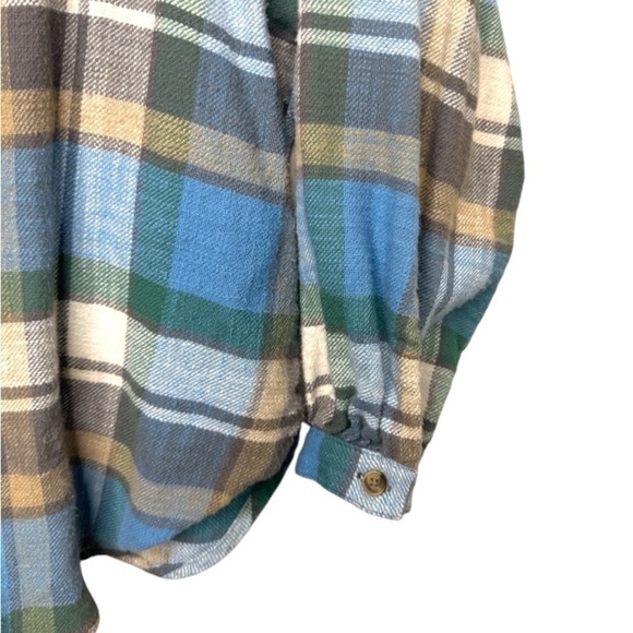 American Eagle Lightweight Flannel light Blue XS - Picture 3 of 4